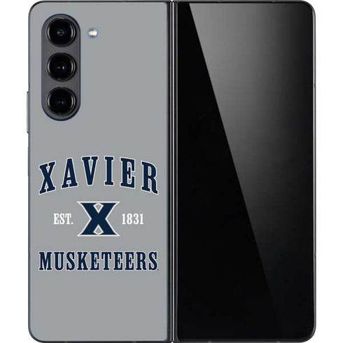 Xavier University Musketeers Est 1831 Galaxy Z Fold5 5G Skin